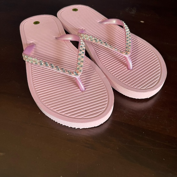 Womens Pink Sandals Size 9 - Picture 4 of 5